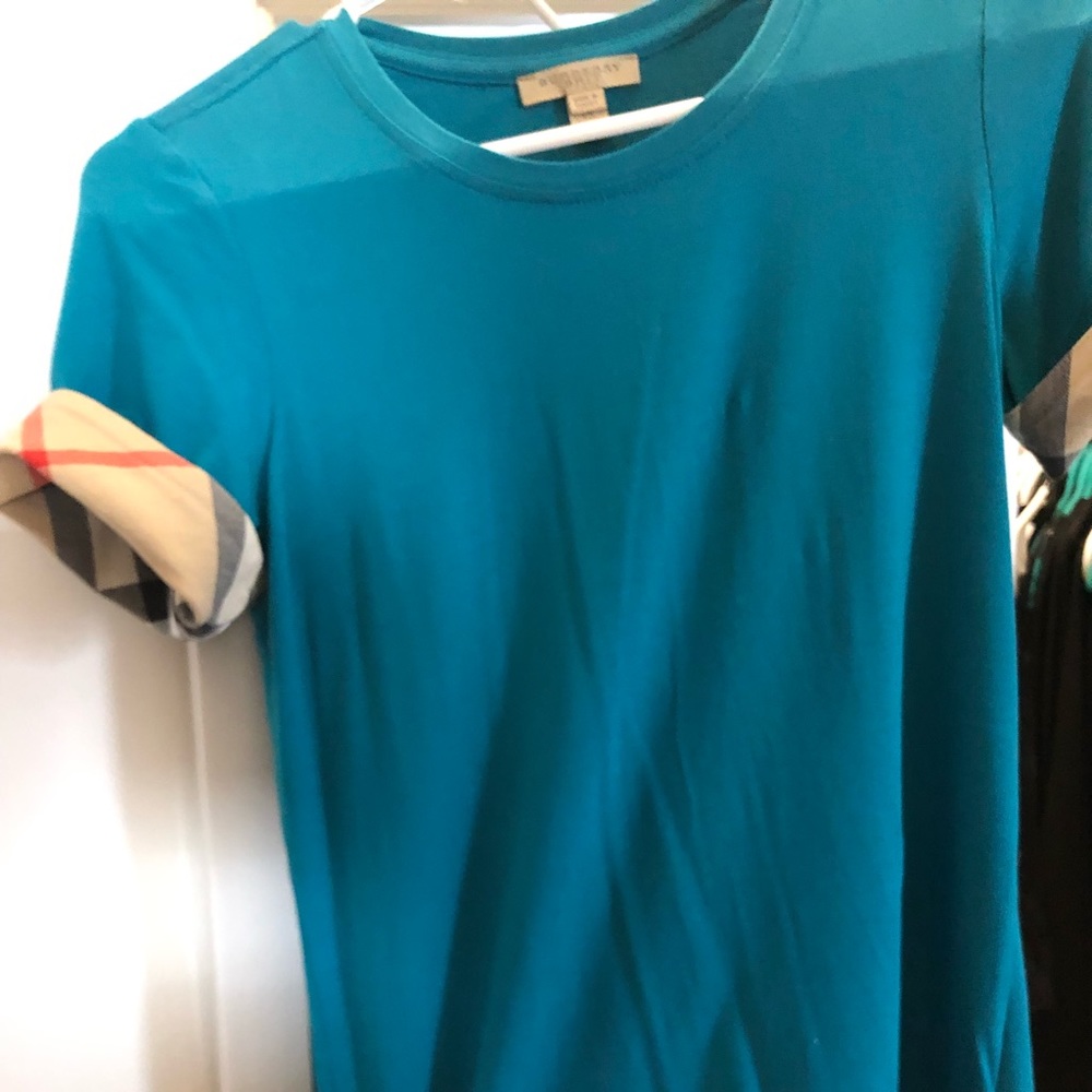 COPY - Burberry Shirt - Blue/ Turquoise